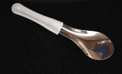 Obrázek ŠPACHTLE NEREZ S RUKOJETÍ - BÍLÉ (S)